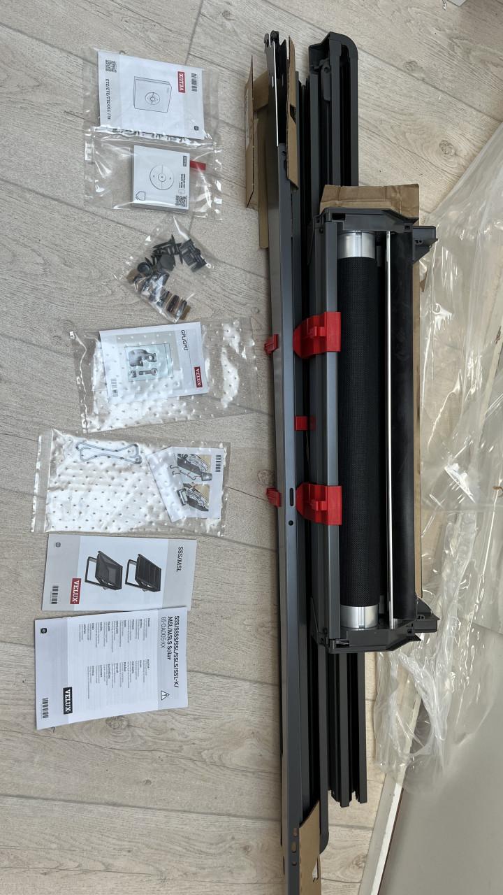 Solar zonwering velux GGL Ck06