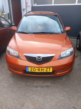 Mazda 2-2006-km 214234NAP-Airco-stuurbekr-el. ramen-trekhaak-nw.apk-1400,=