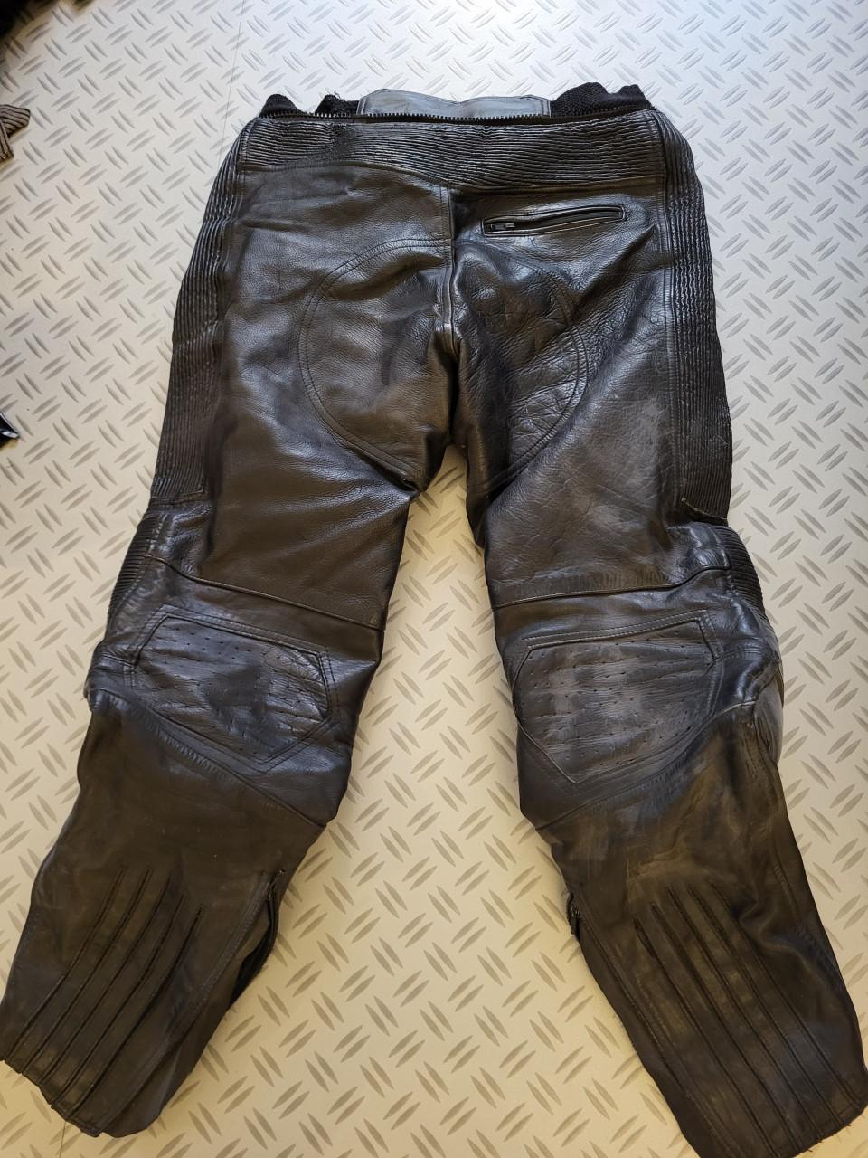 Leren motor broek LOOKWELL