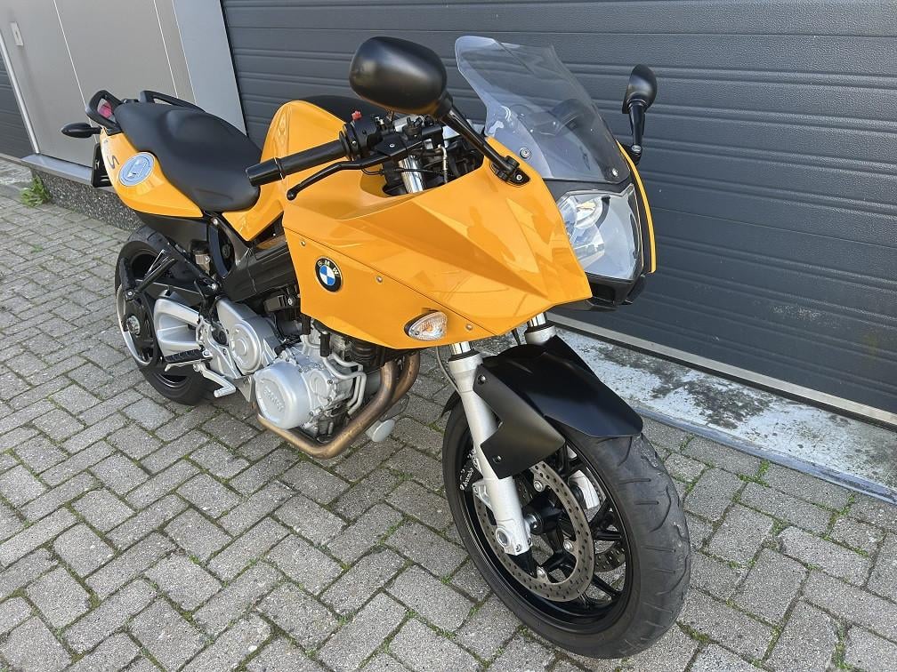 Nette BMW F800S uit 2008 met slechts 10dkm, 1e eigenaar, topper! €3750,-