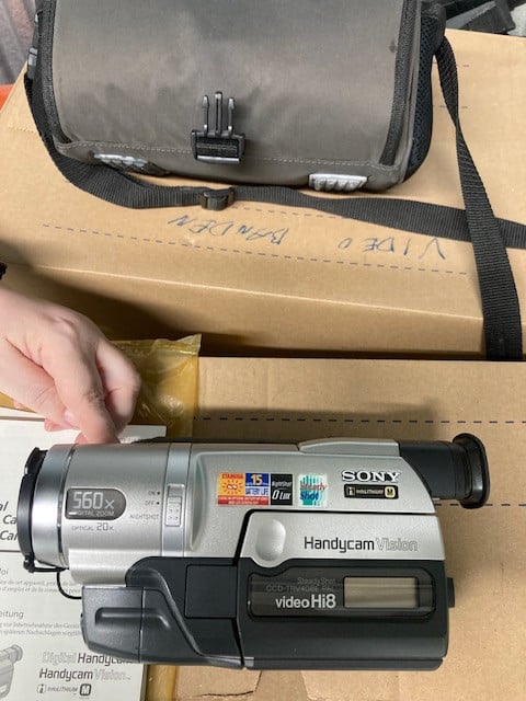 Film camera sony