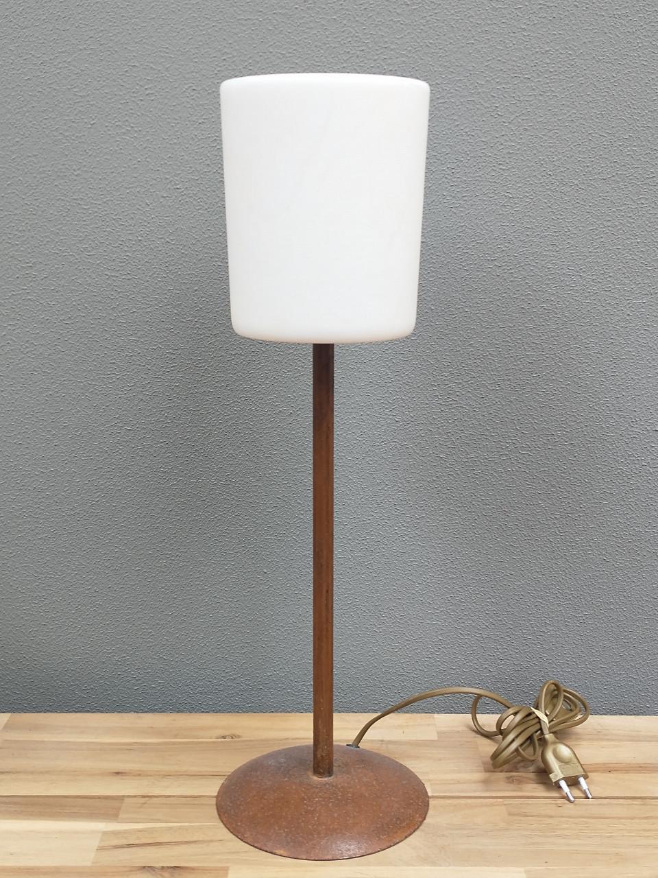 2x tafellamp met Albast kap