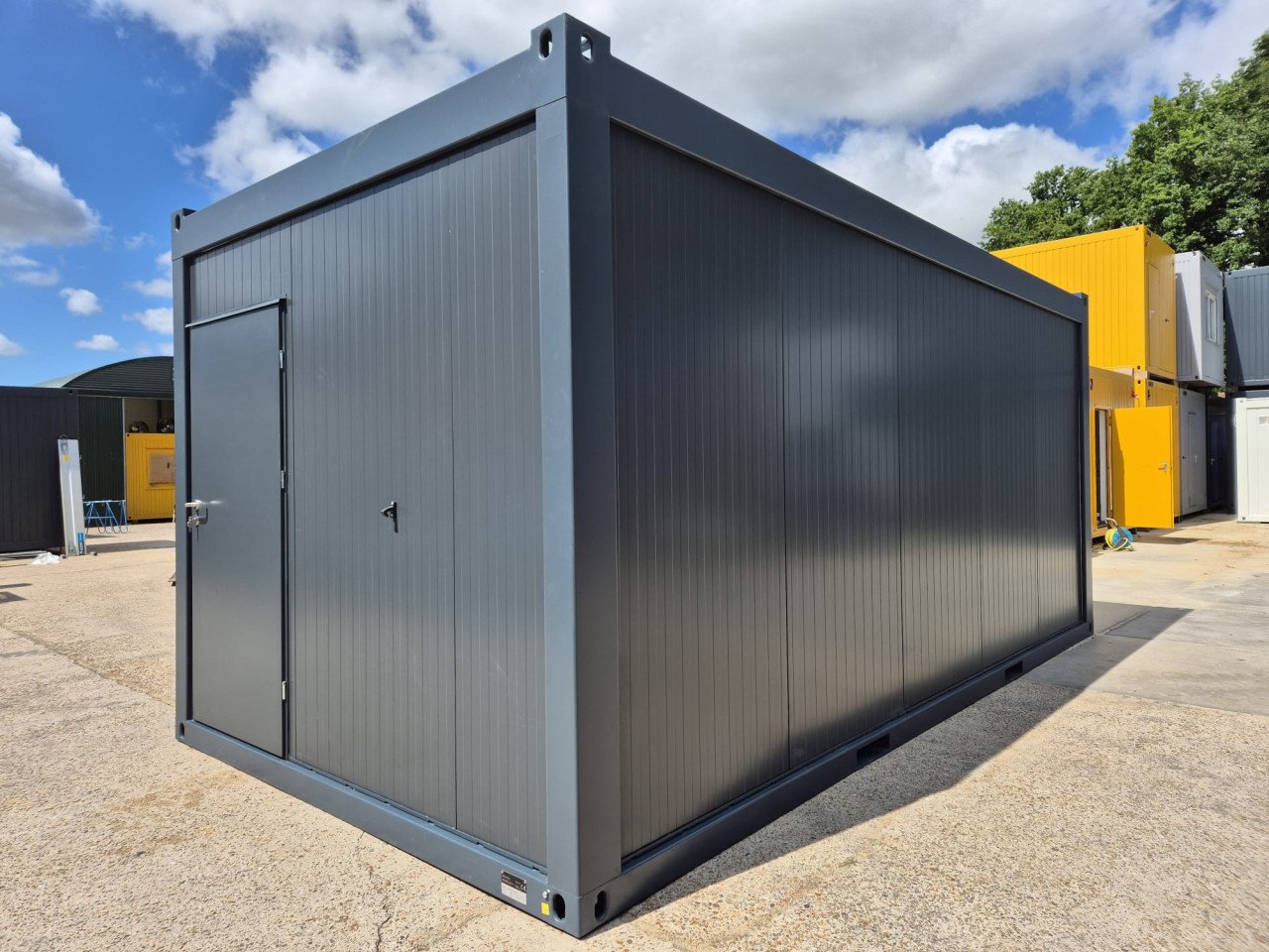 6x3m kantoorunit / woonunit / schaftkeet / bouwkeet nieuw!