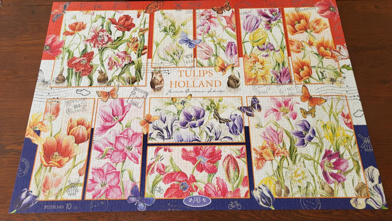 Jumbo puzzel "Tulips from Holland" door Janneke Brinkman