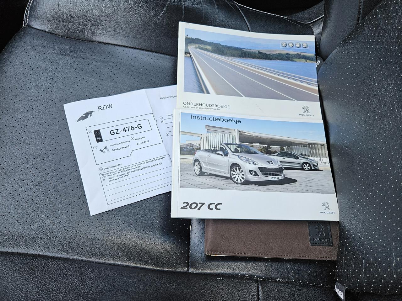 Mooie Peugeot 207 cc