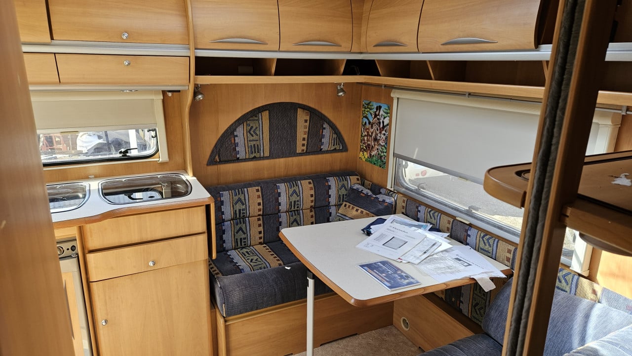 Swift Toscane 410 met Mover een zonnepanelen Boiler