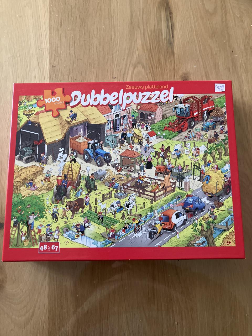 Zeeuws platteland puzzel 1000 stukjes