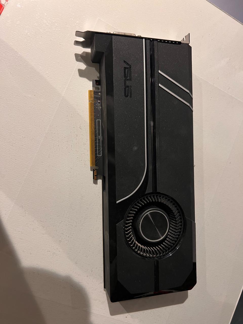 ASUS TURBO GTX 1060 6GB grafische kaart