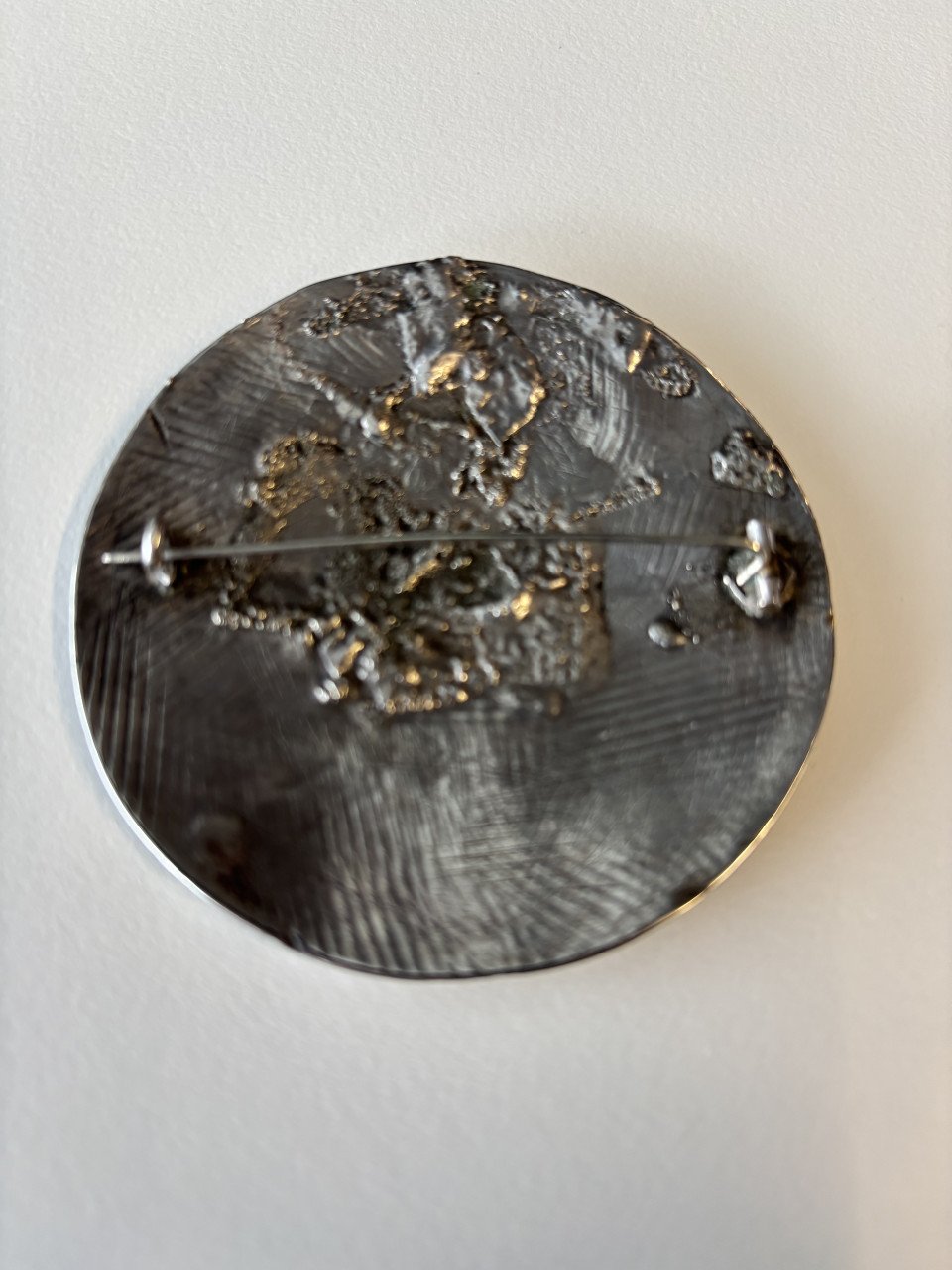 Zilveren broekstuk/klepstuk 7,0 cm