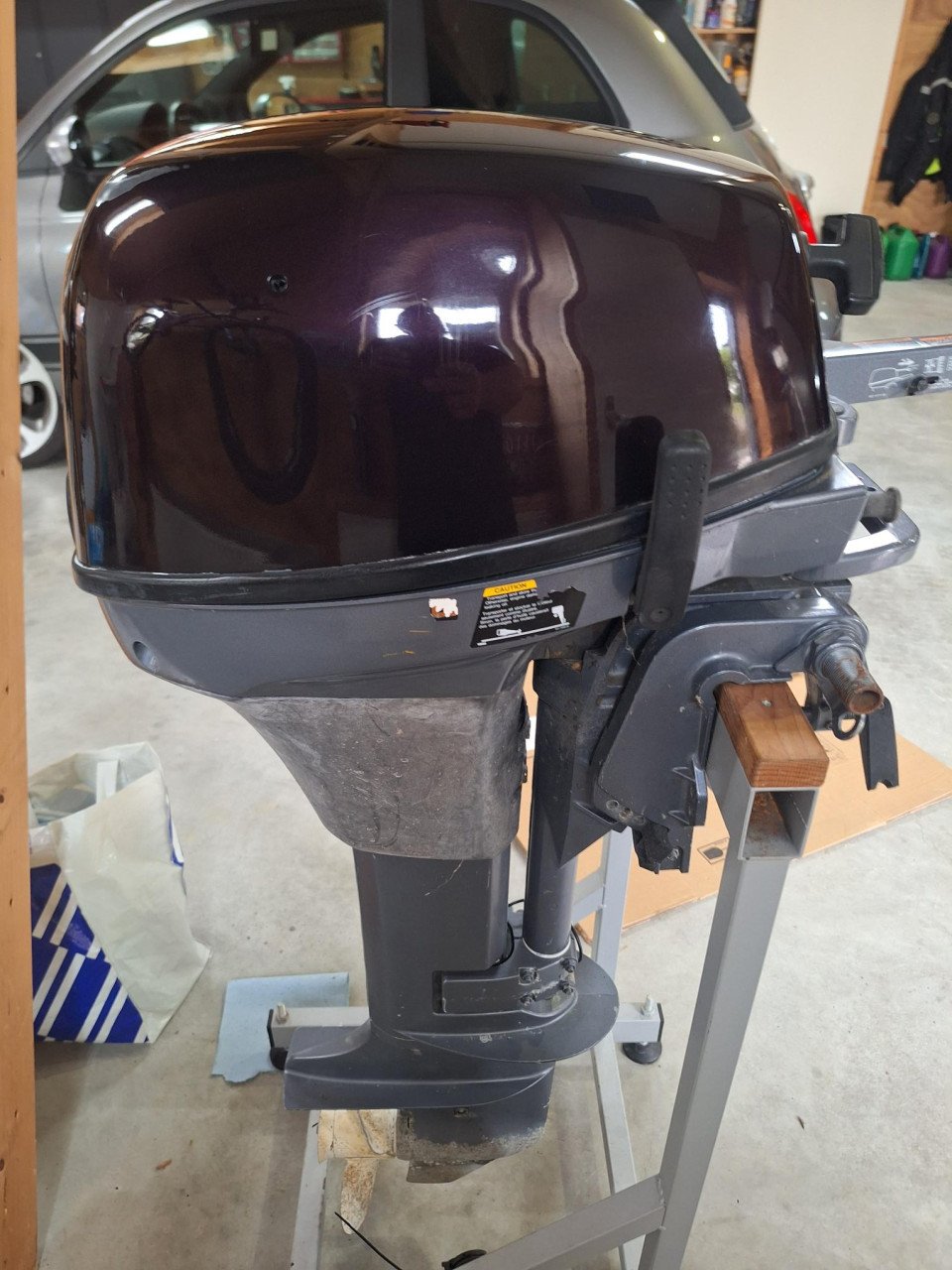 Yamaha 8 pk 4-takt lang