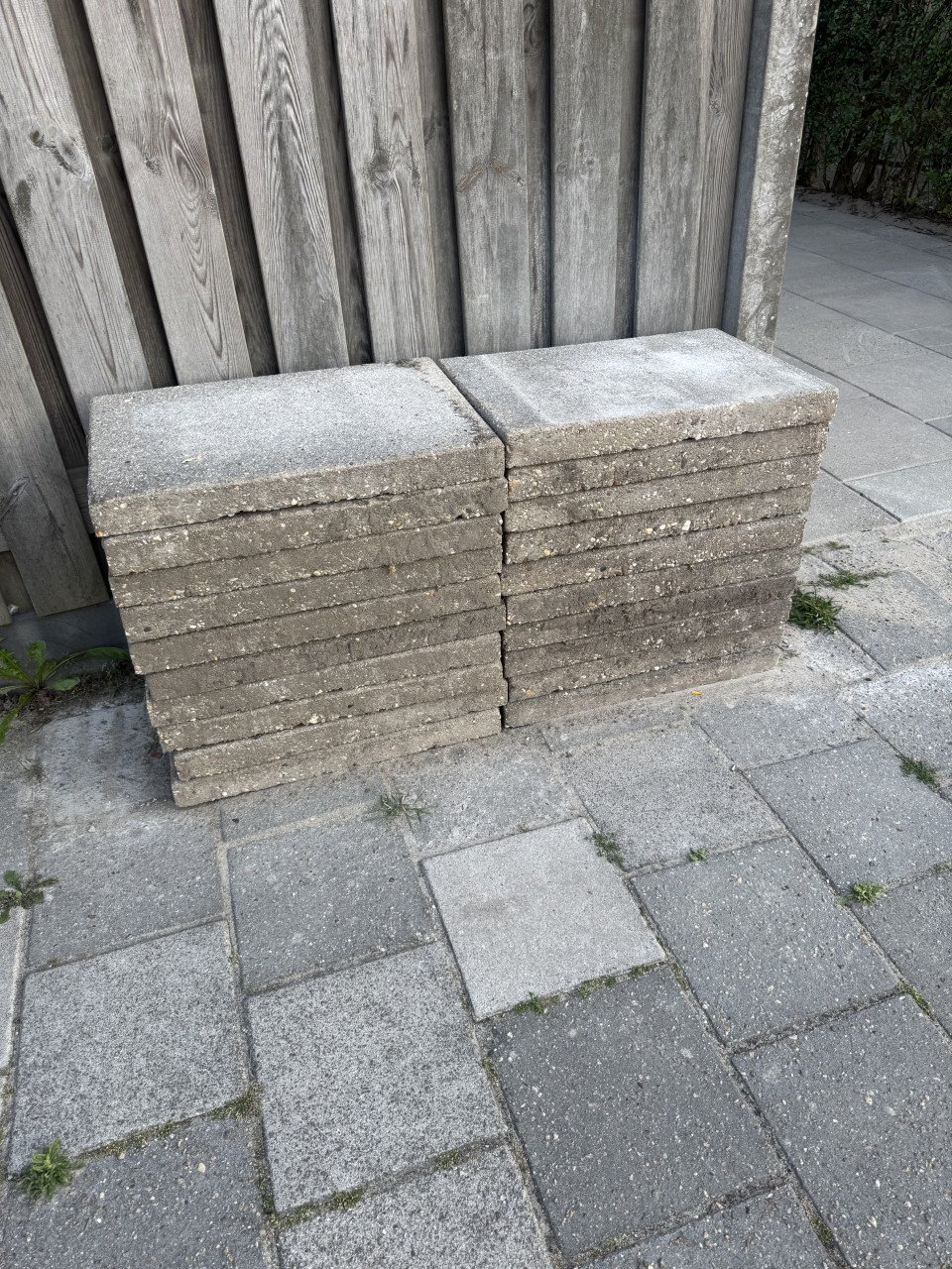 Betontegel, 20 stuks, 60x40x6