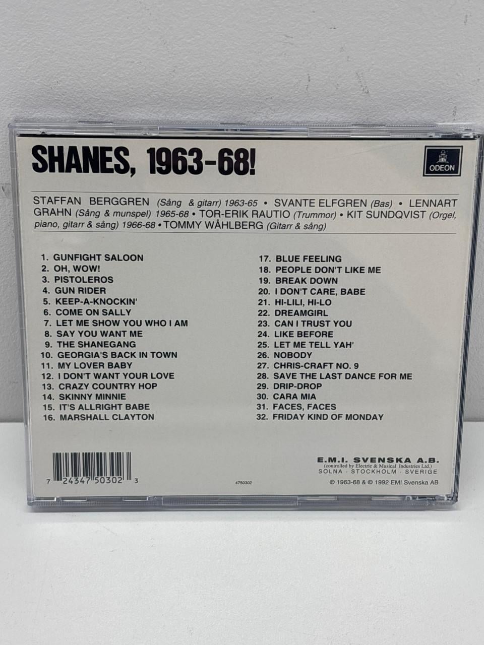 Shanes - Shanes, 1963-68!