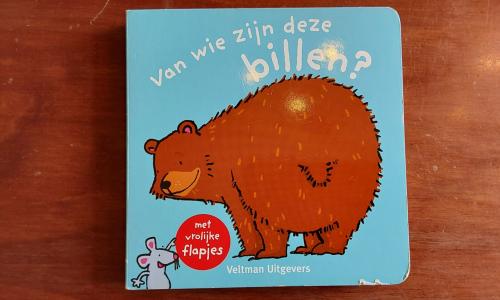 Boekje: Van wie zijn deze billen? met vrolijke flapjes