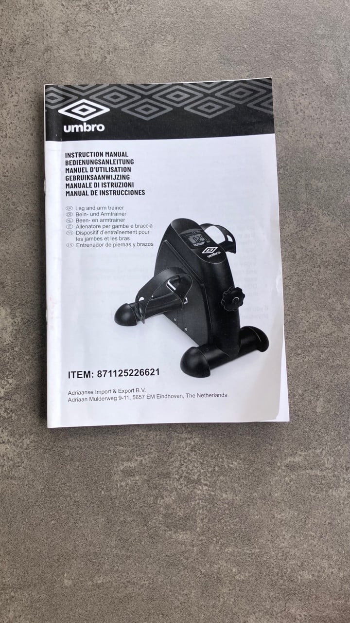 UMBRO Mini Bike - arm- en beentrainer -