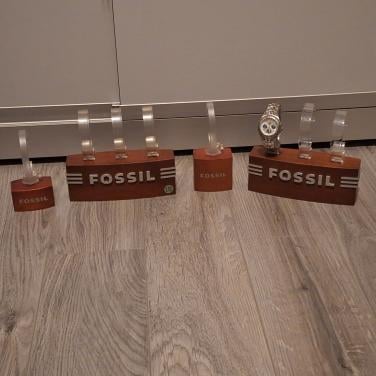 Fossil winkel display en horloge