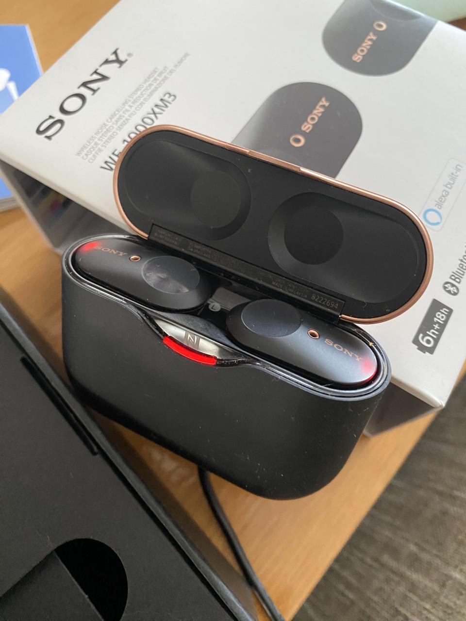 Sony WF-1000XM3 draadloze oordopjes