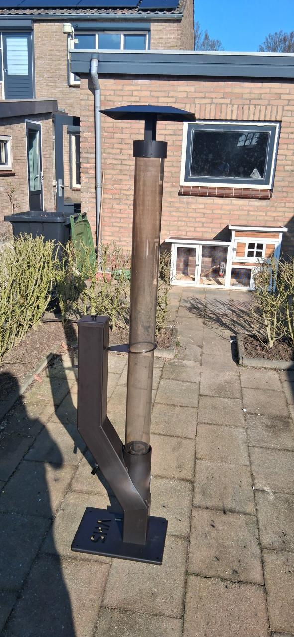 Te koop teras kachel