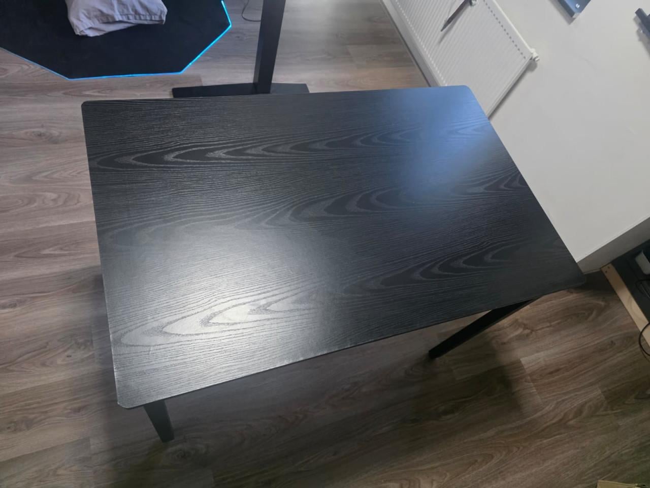 VASAGLE eettafel zwart 120 × 60 cm – goede staat