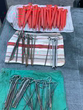Tent haringen