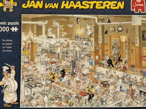 Jan van Haasteren de Keuken 1000 stukjes