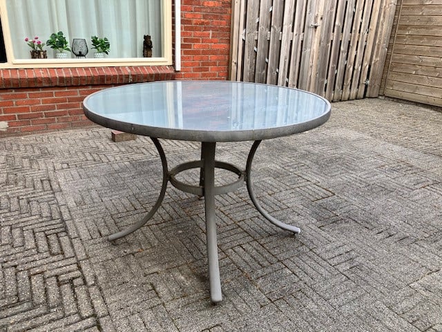 Tuintafel rond