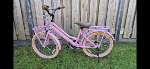 Roze Cortego Liberty meisjesfiets 20 inch