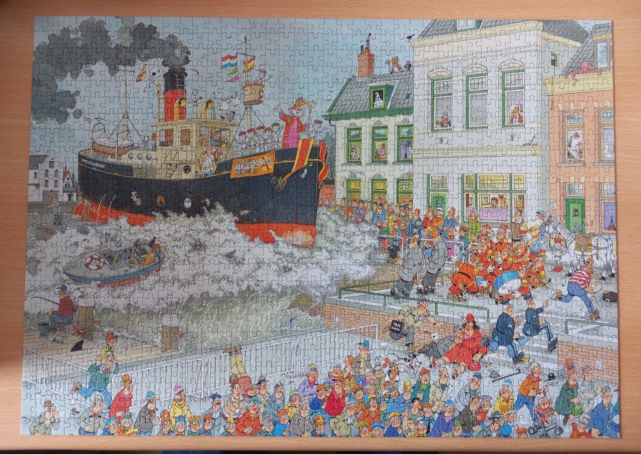 Jan van Haasteren puzzel Sinterklaas