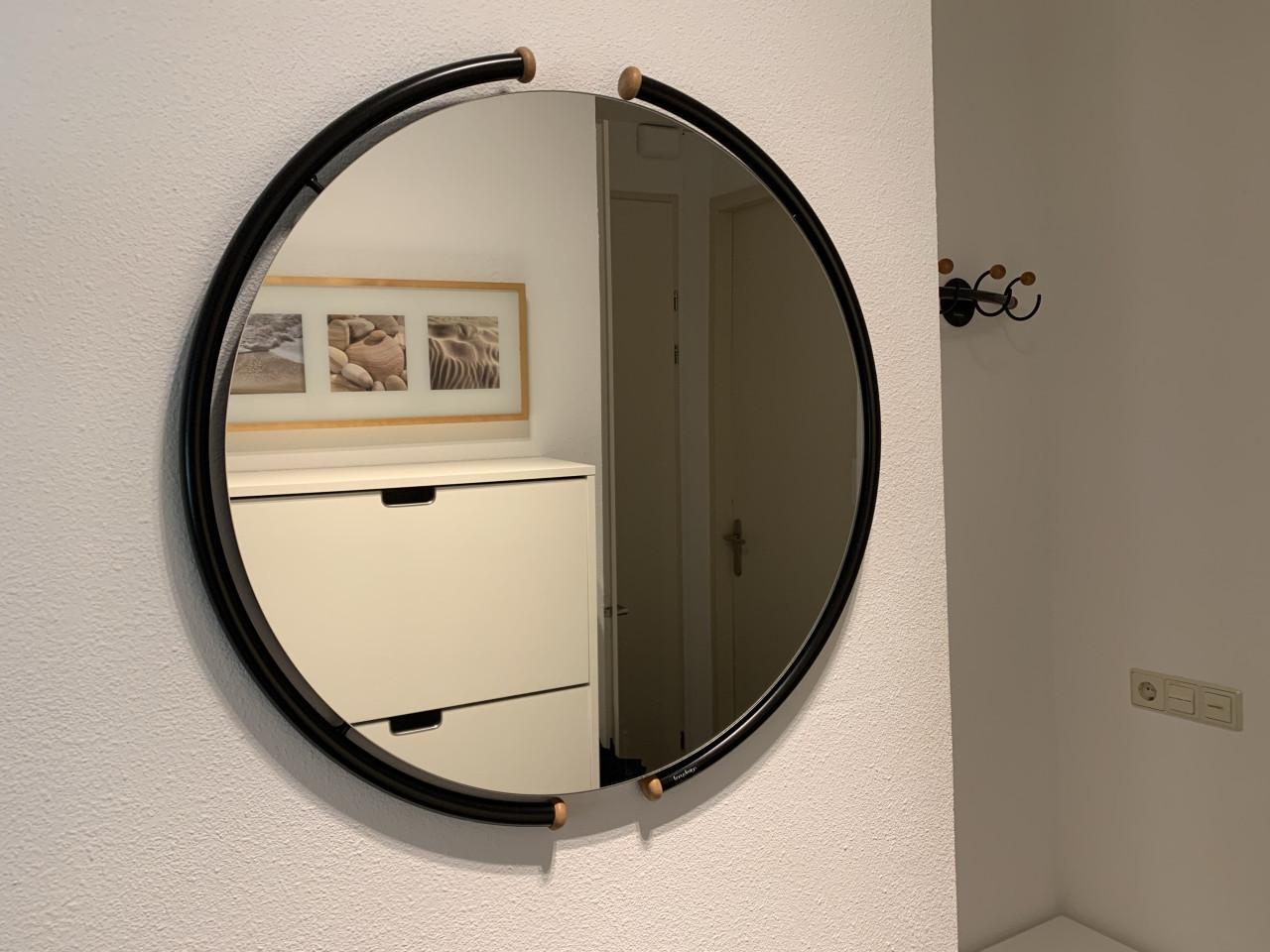 Mooie kwaliteits Bony Design aluminium spiegel