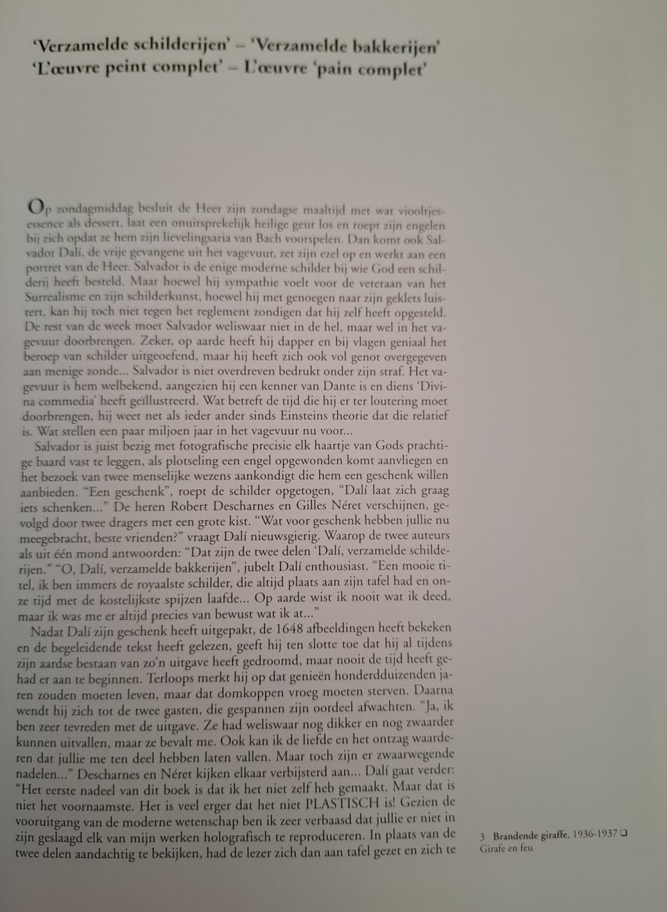Salvador Dali, 1904-1989, Het geschilderde werk, Deel 1, 1904-1946