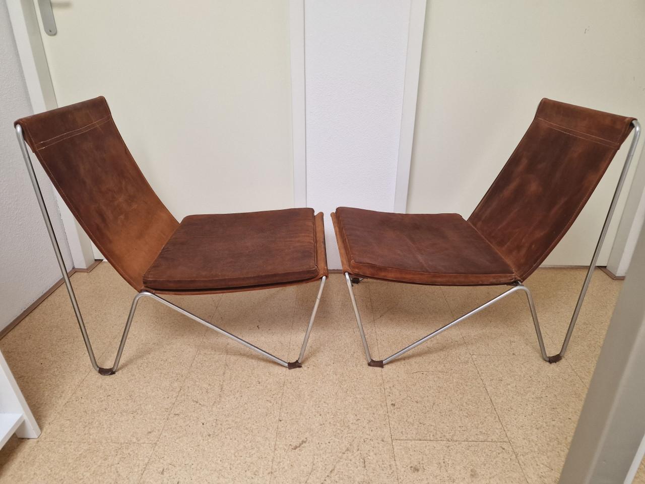 Verner Panton Bachelor Designerstoelen Fritz Hansen 2 stuks