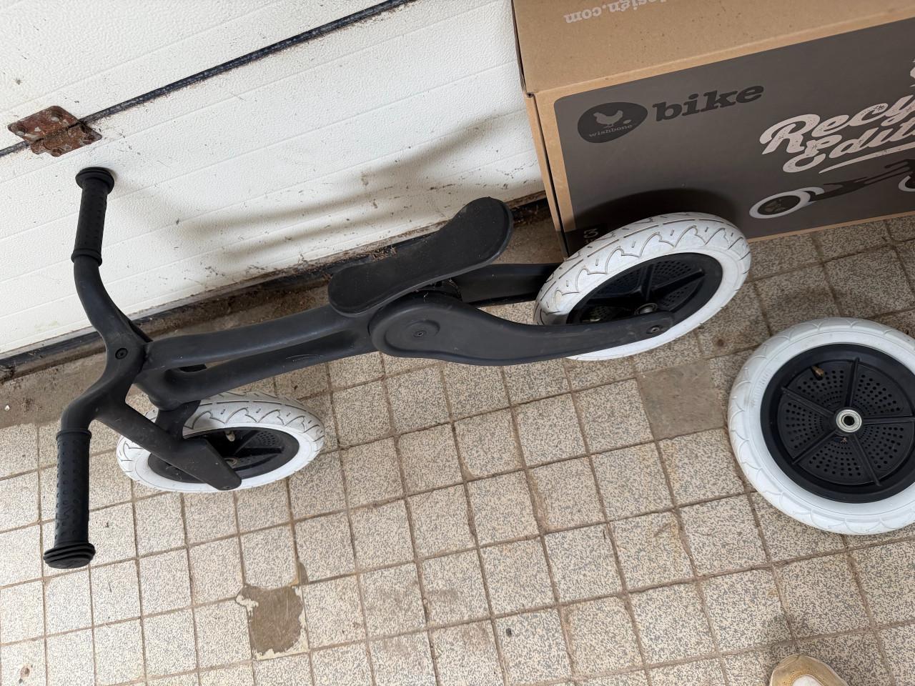 Kinderloop fiets. (wishbone)