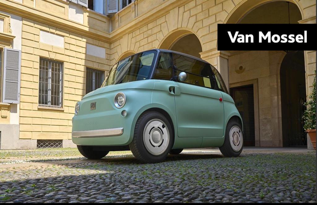 Fiat Topolino | panoramadak | telefoonhouder