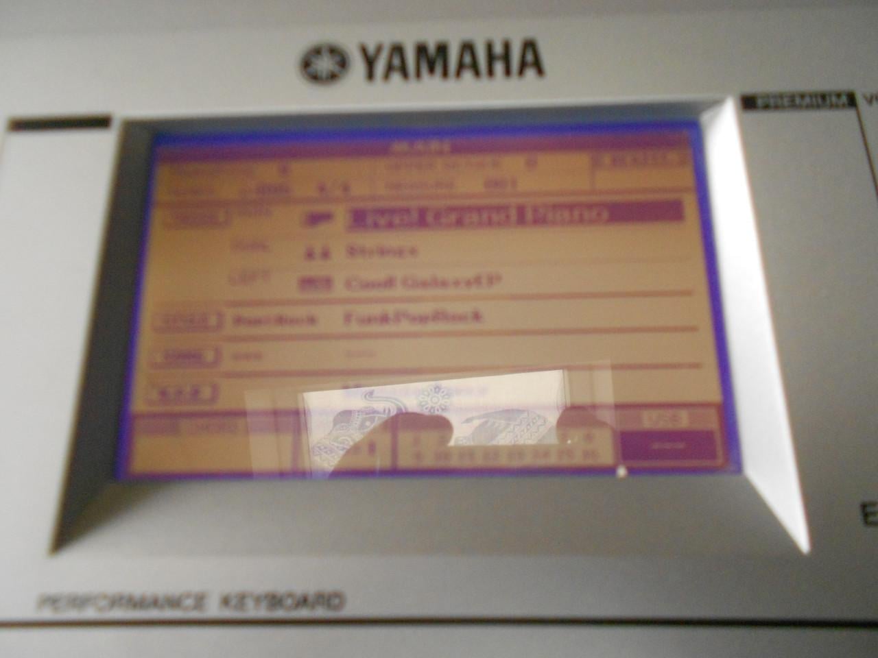 Yahama psr - s500 keyboard