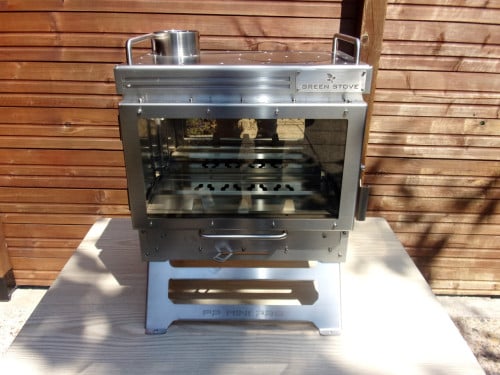 Houtkachel Green stove / POMOLY