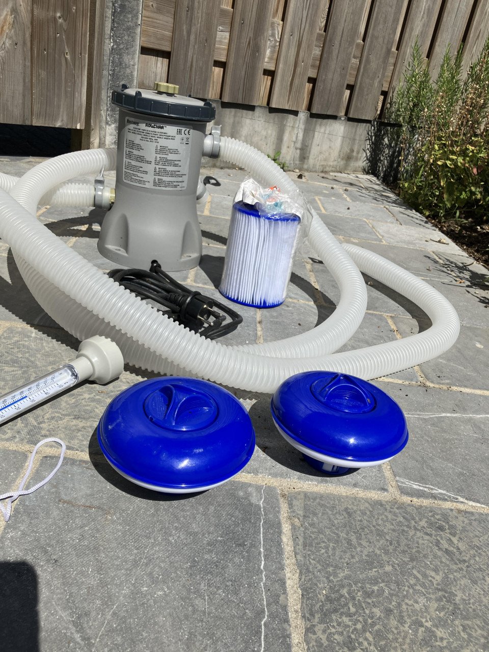 Zwembad Bestway Steel Pro Max 366 x 100 cm (1 zomer gebruikt)