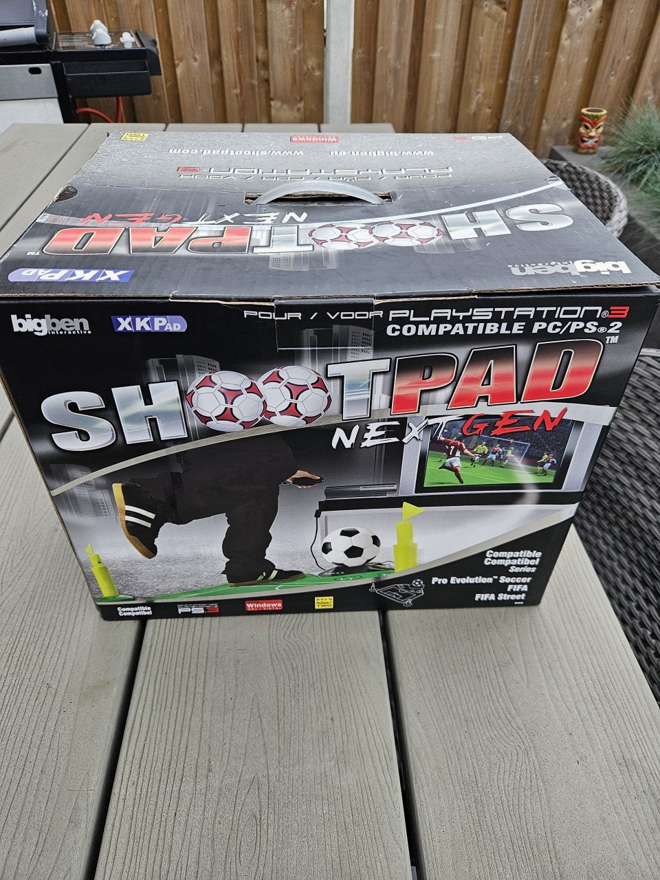 Vintage PS3 PlayStation 3 of PS2 en PC Shootpad voetbalsimulatie...