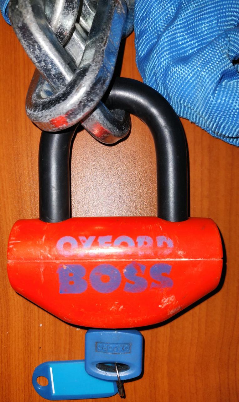 Zware ketting met OXFORD BOSS slot