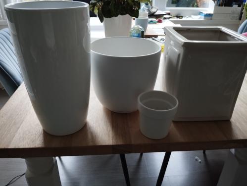 Bloempotten voor binnen.
