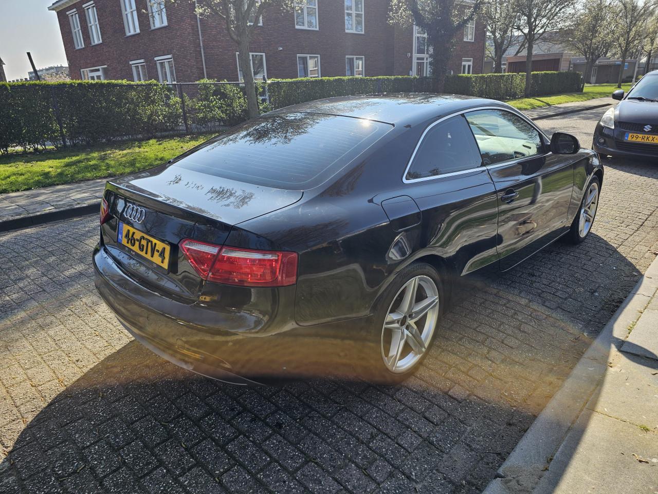 Audi A5 S-Line 1.8 TFSI Coupe (2008) – Zwart – Sportief & stijlvol