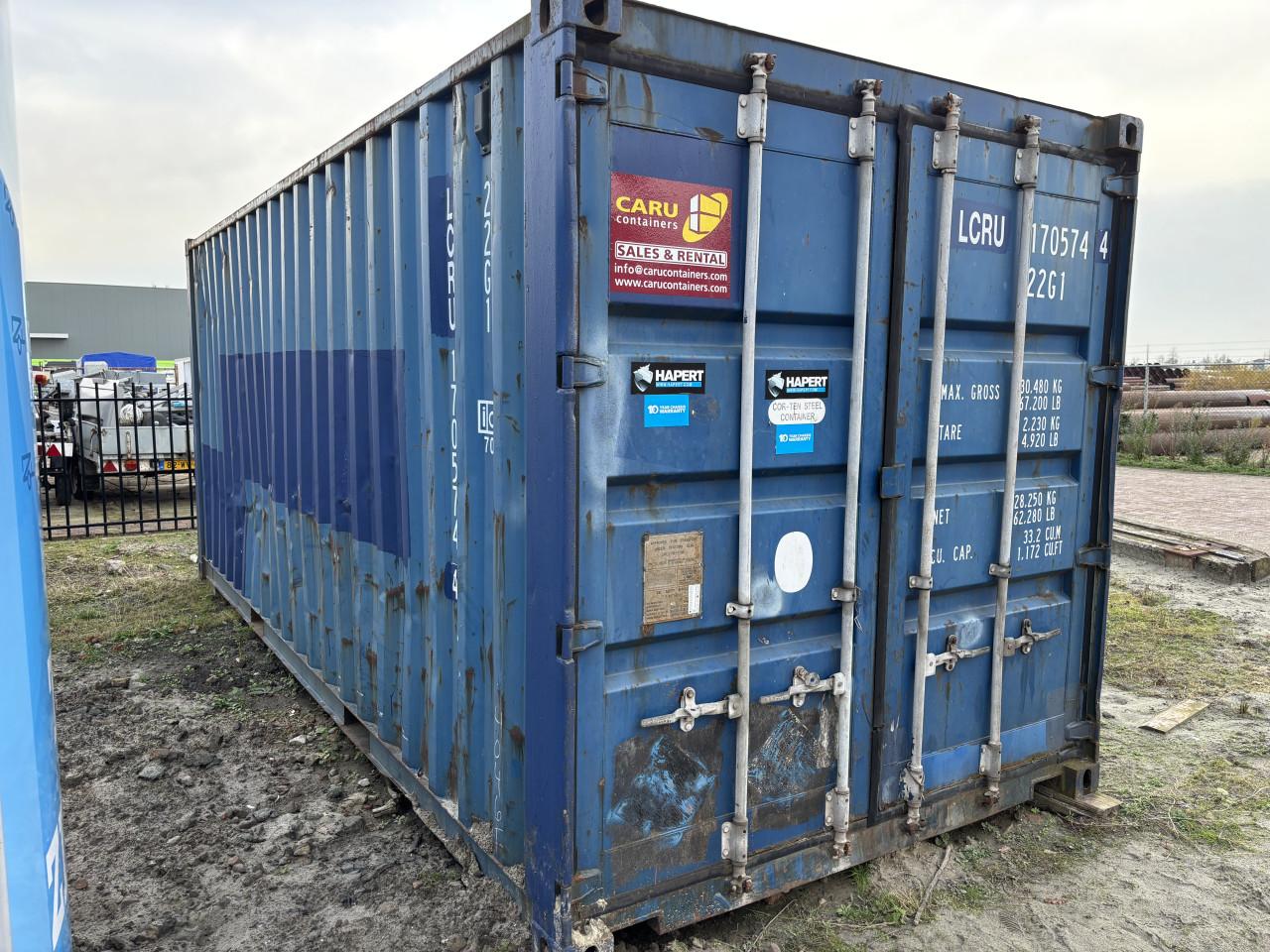 Container 20ft zeecontainer opslagcontainer in prima staat