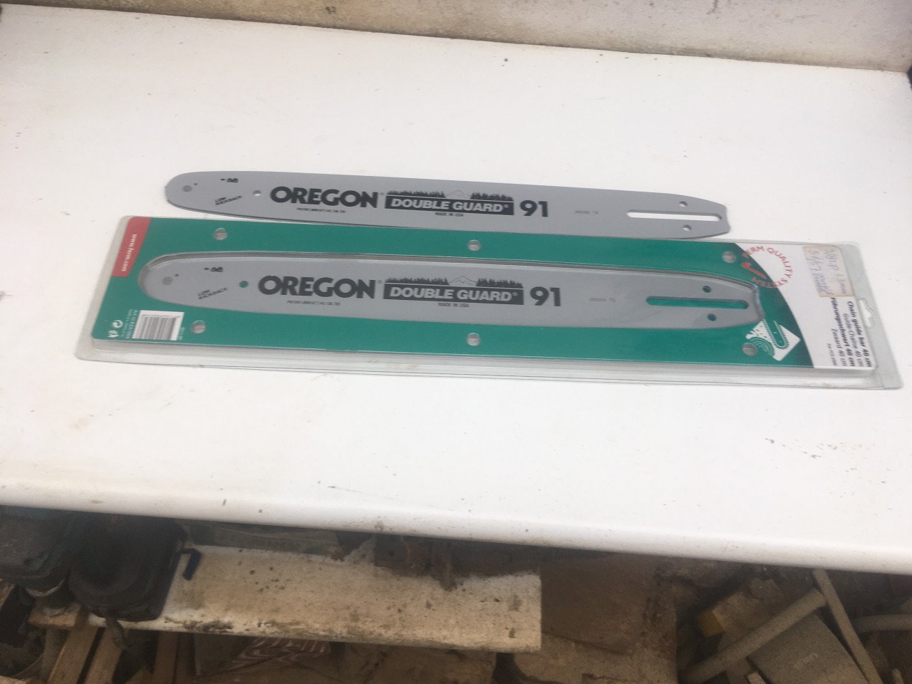 Nieuw zaagblad voor kettingzaag merk oregon 40cm  lang 3/8lp 1,3mm