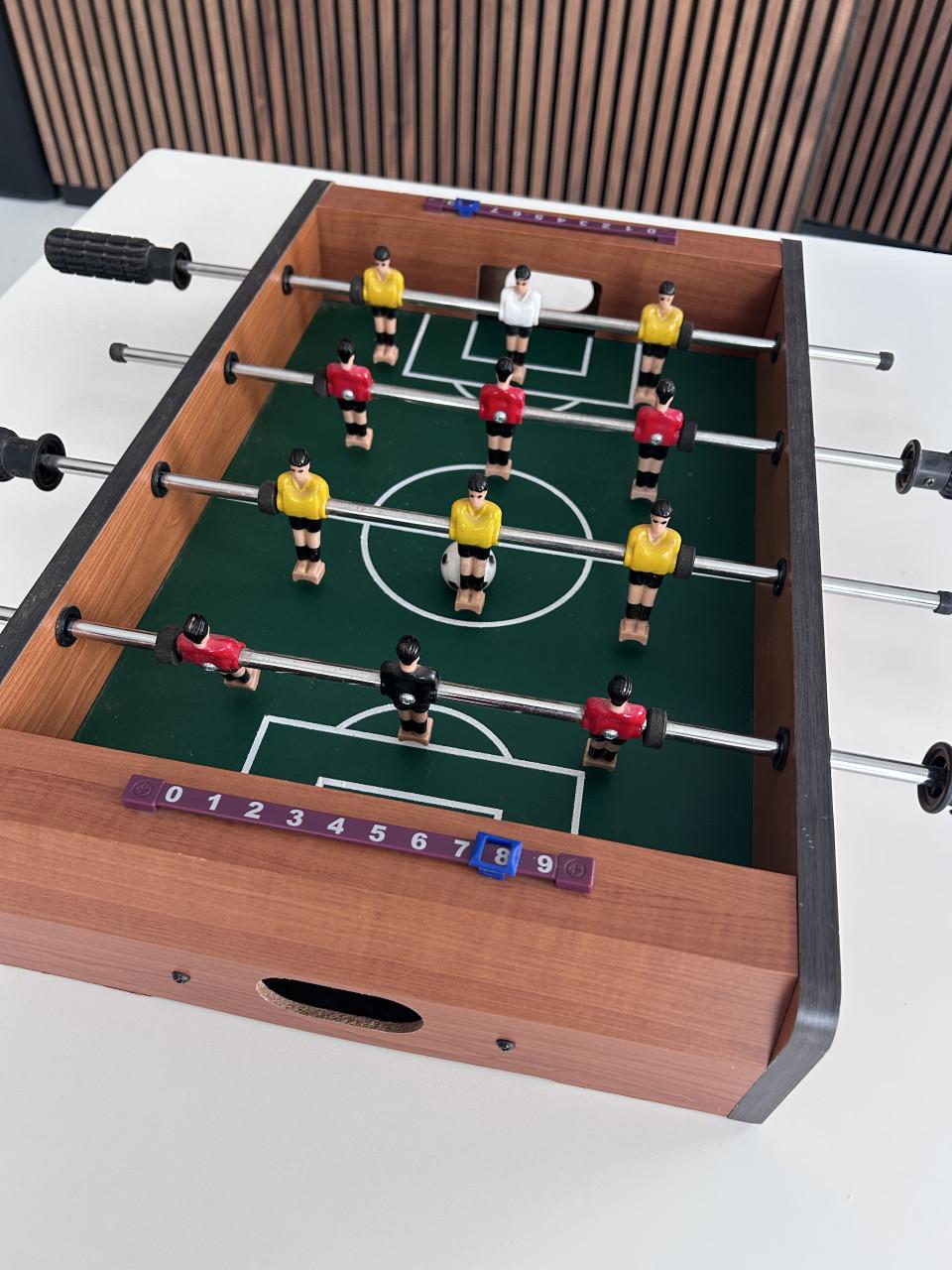 Vintage mini tafel voetbal