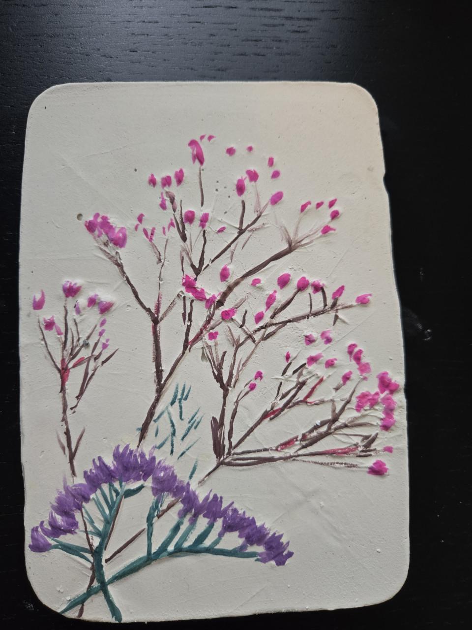 Workshop botanisch schilderijtje