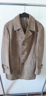 Suède herenjas maat 52