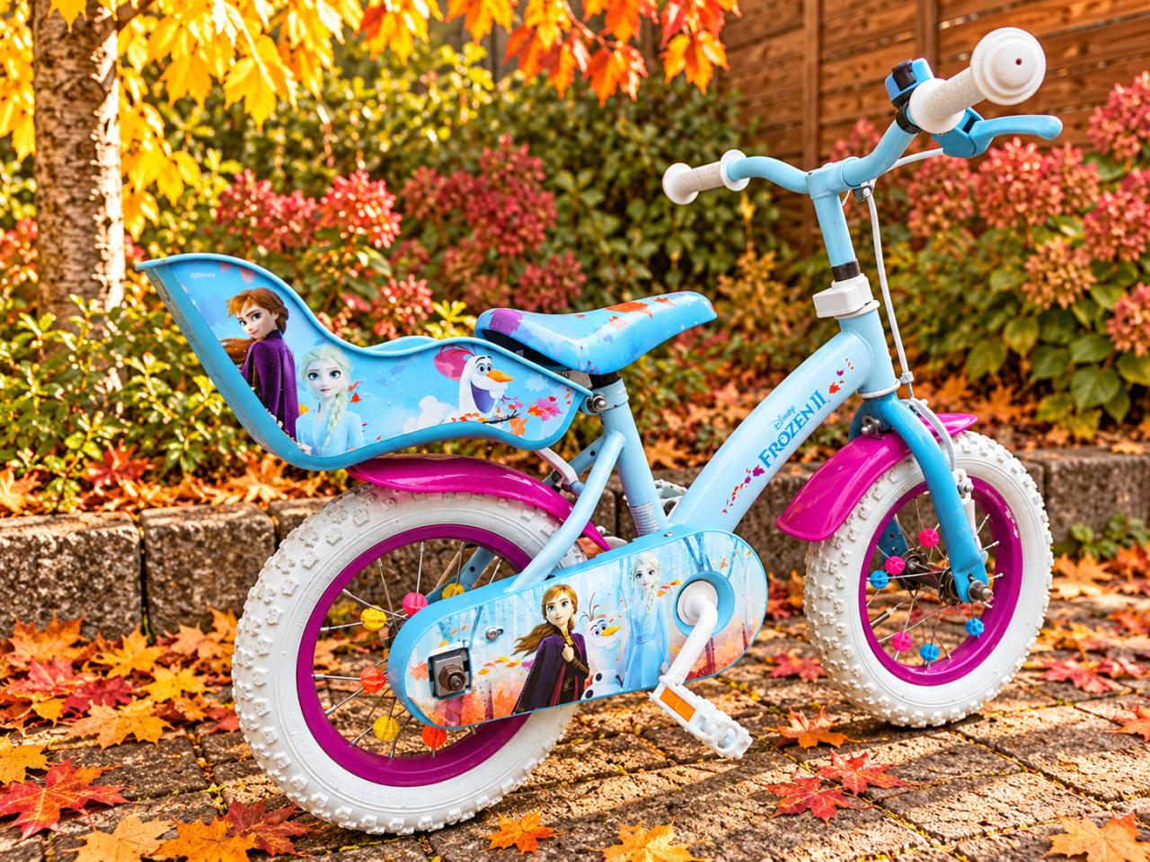 🚲 Disney Frozen II Meisjesfiets 12 inch