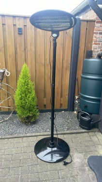 Electrische terrasverwarmer