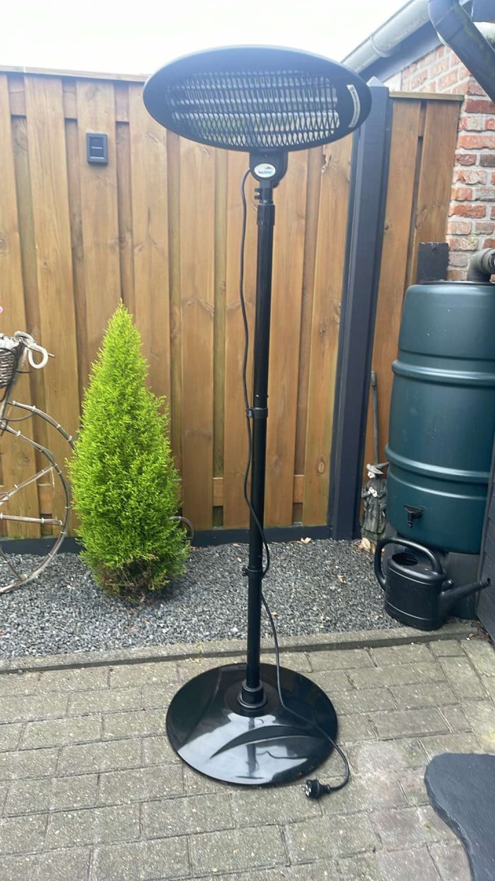 Electrische terrasverwarmer