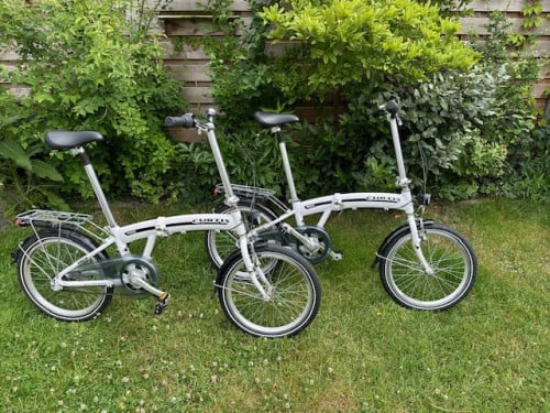 2x Vouwfiets