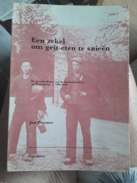 Een zekel om geit-eten te snieën.  Jan Zwemer