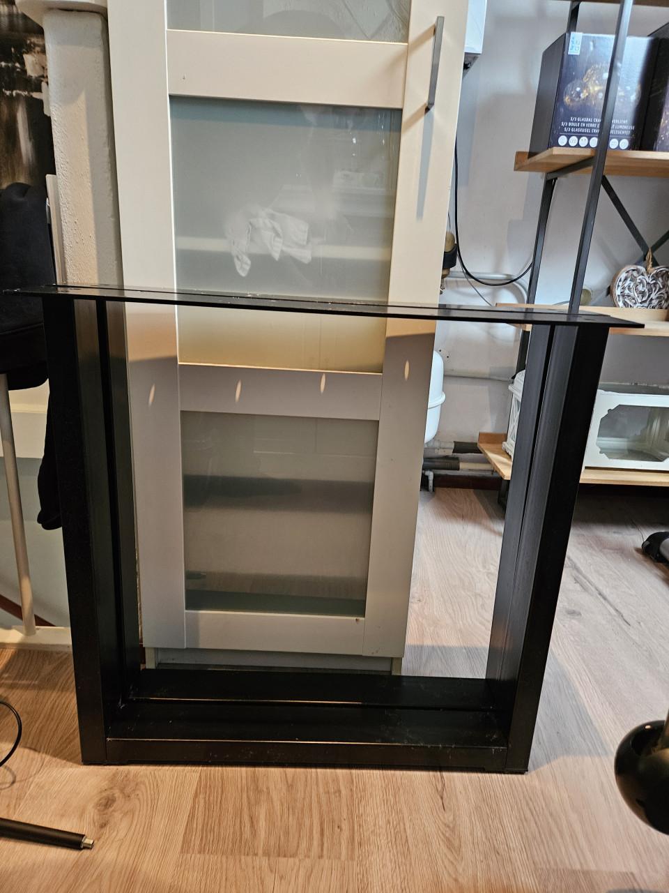 Industriële poten voor bureau of tafel